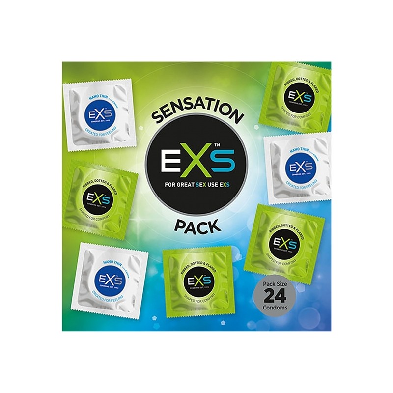 24 Prezervative Sensation Pack