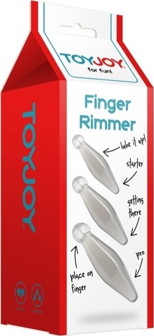 Set anal Finger Rimmer transparent in SexShop KUR Romania