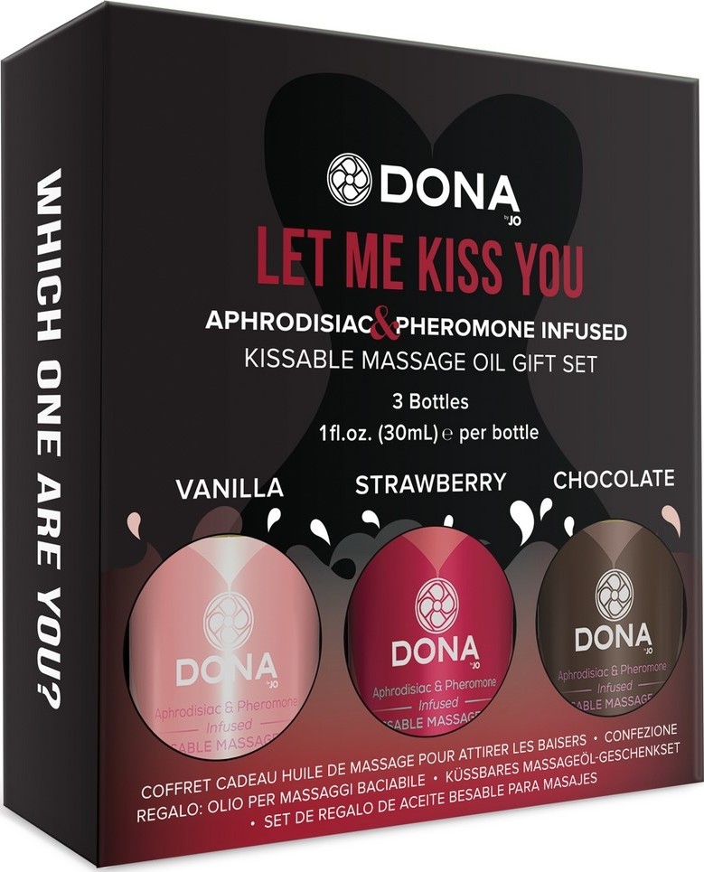 Set cadou Let Me Kiss You uleiuri masaj  in SexShop KUR Romania
