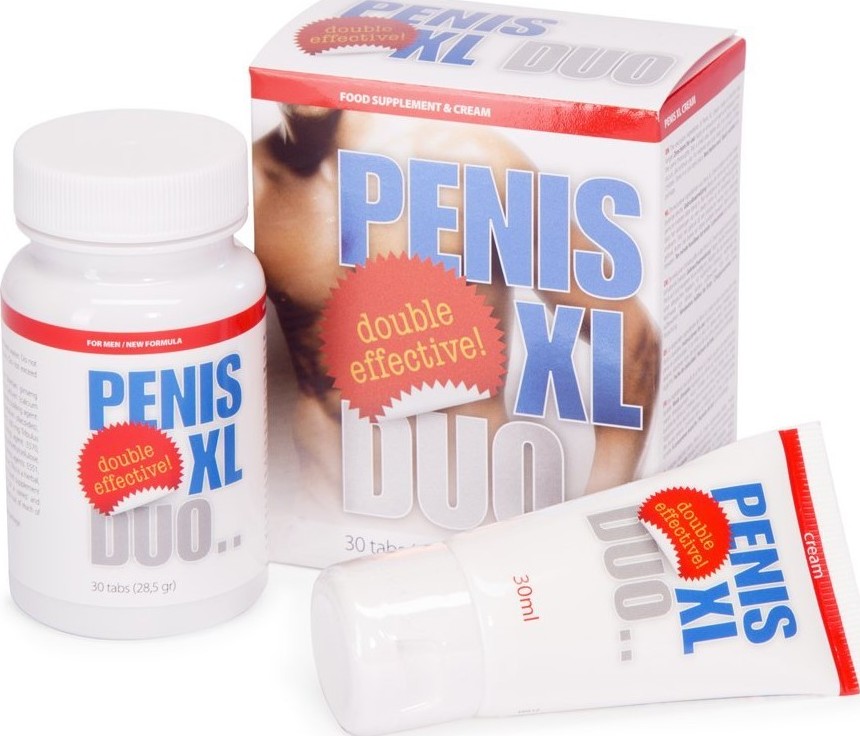 Set Penis XL Duo Crema si Tablete pentru marirea penisului