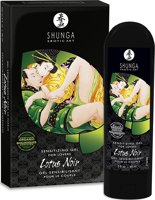 Gel Stimulent Shunga Lotus Noir 60ml
