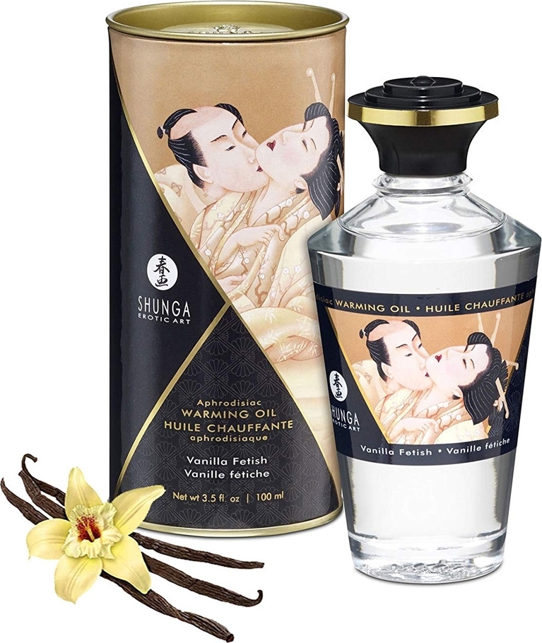 Ulei Afrodisiac Vanilla Fetish Cu Efect De Incalzire 100 ml