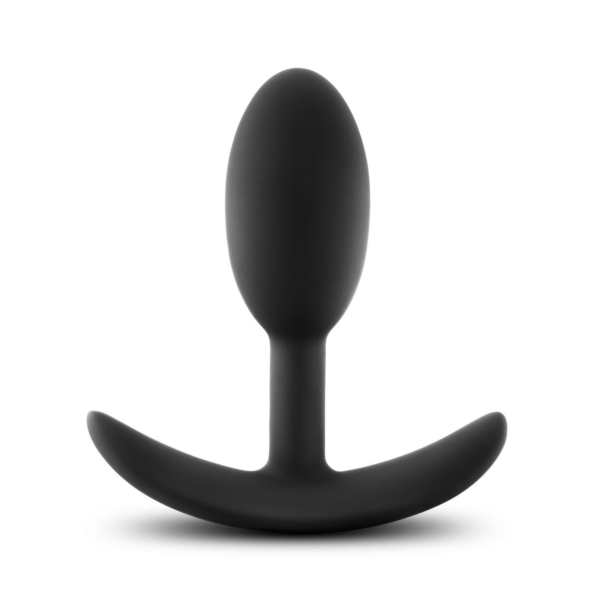 Dop Anal Wearable Vibra Slim Plug Silicon Negru 8,9 cm