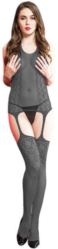 Bodystocking So Delightful Negru OS