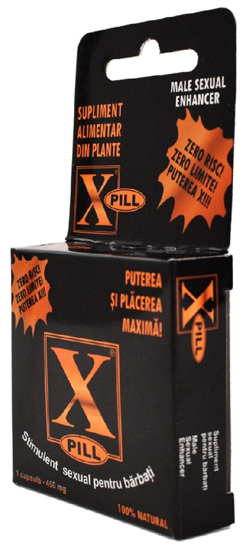 X-Pill 1 capsula - Stimulent sexual pent in SexShop KUR Romania