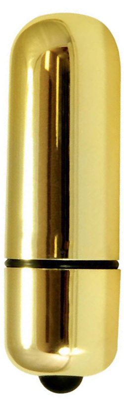 Glont Vibrator Glossy 10 Moduri Vibratii Auriu Passion Labs