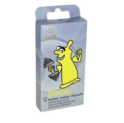 Prezervative, Set 12 Prezervative Amor Strong, Latex, Erotic24.ro