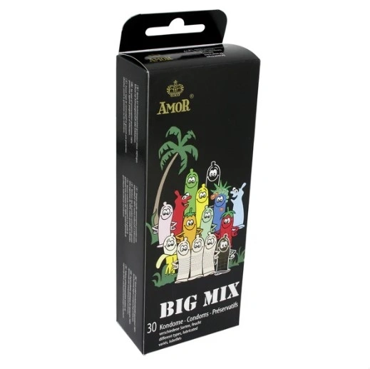 Prezervative, Set 30 Prezervative Big Mix, Latex, Erotic24.ro
