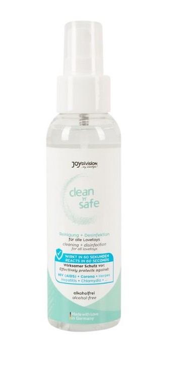 Igiena Intima, Toy Cleaner Clean'n'safe 100 ml, Erotic24.ro