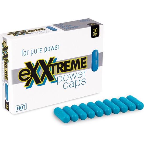 Stimulente Sexuale Barbati - 10 Capsule pentru Erectie Power Exxtreme, Erotic24.ro