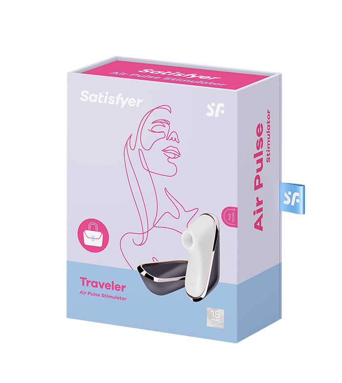 Stimulator Clitoridian 11 Moduri Air Pulse Silicon USB Satisfyer Pro Traveler, Nr. 5, Erotic24.ro