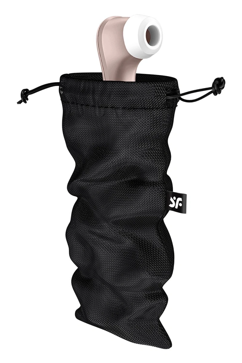 Igiena Intima, Saculet Depozitare Treasure Bag L, Negru, Erotic24.ro