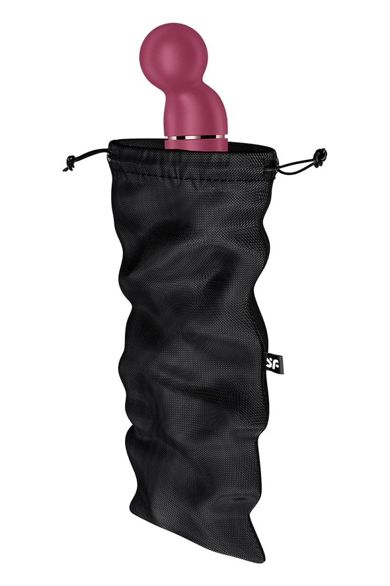 Igiena Intima, Saculet Depozitare Treasure Bag XL, Negru, Erotic24.ro