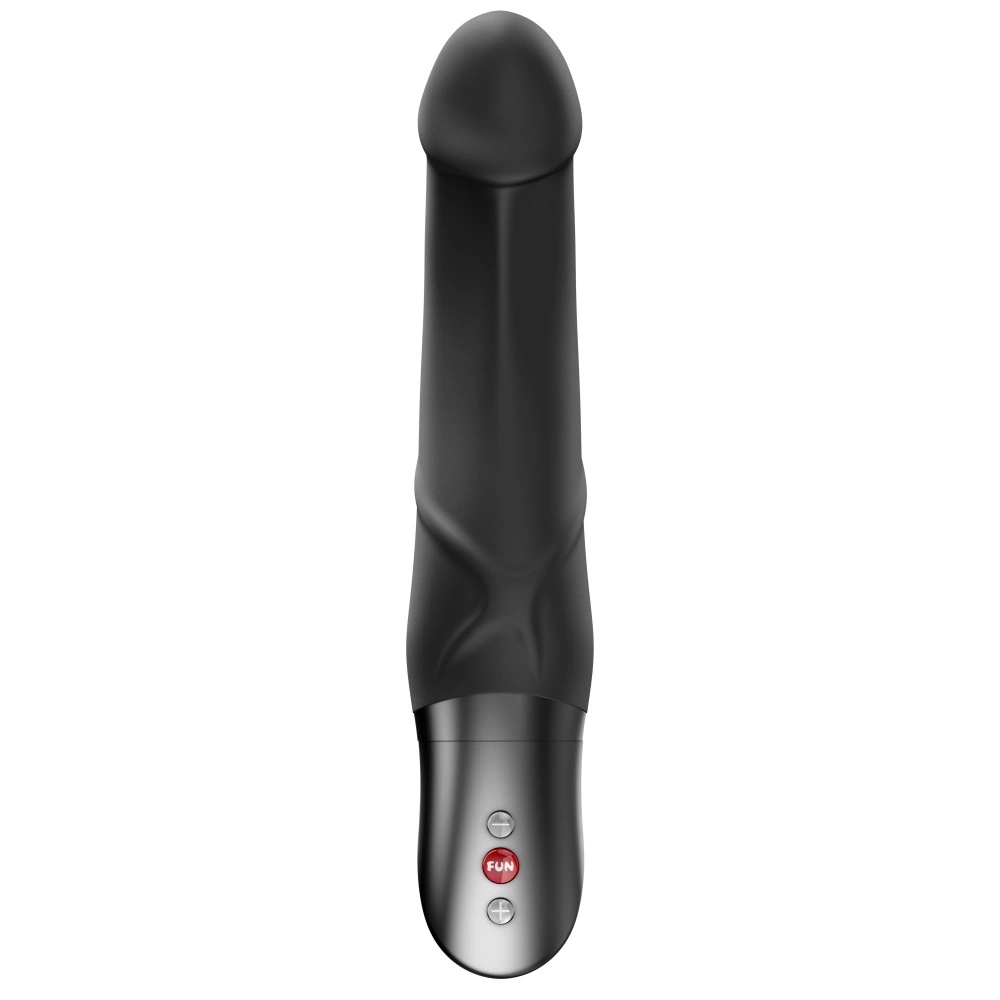 Vibratoare - Vibrator Fun Factory Mr. Boss, 6 Moduri Vibratii, Silicon, Negru, 20.2 cm, Erotic24.ro