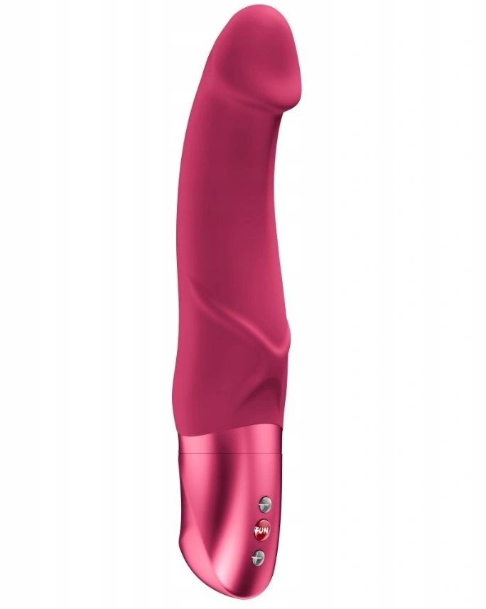 Vibratoare Punctul G - Vibrator Fun Factory Mr. Boss, 6 Moduri Vibratii, Silicon, Fuchsia, 20.2 cm, Erotic24.ro