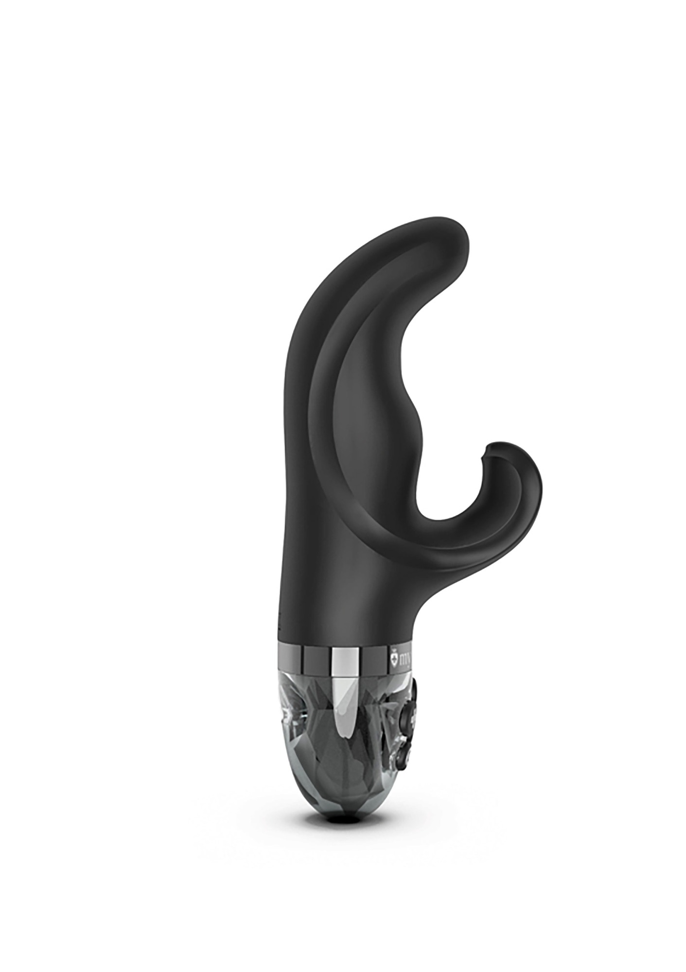 Sex Extrem - Vibrator Mystim Hip Hop Bob, 8 Moduri Vibratii, 5 Moduri Electro-Stimulare, Silicone, Negru, 16 cm, Erotic24.ro
