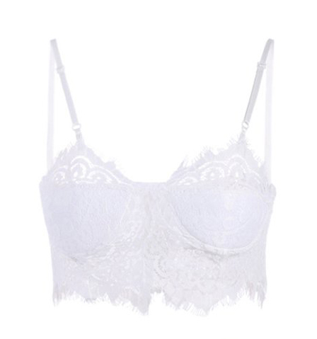 Sutiene - Top sexy Elise Alb S JGF Lingerie, Erotic24.ro