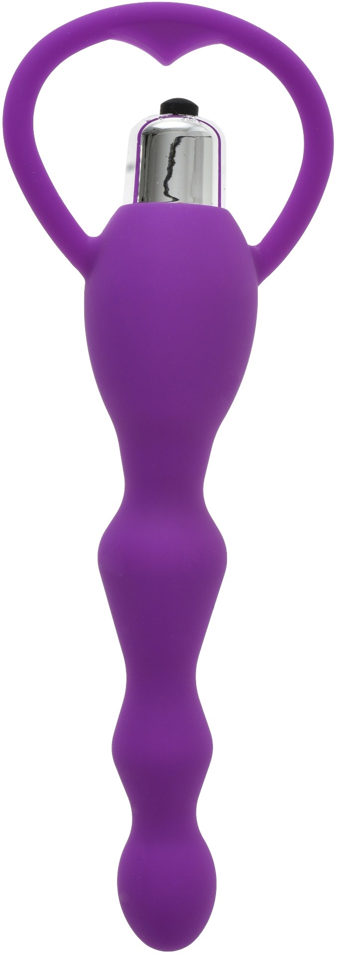 Bile Anale - Bile Anale Silkey 10 Moduri Vibratii Silicon Purple 17 cm Guilty Toys, Erotic24.ro