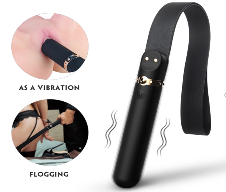 Spanking - Vibrator&Cravasa Rizey 9 Moduri Vibratii Silicon Negru USB Passion Labs, Erotic24.ro