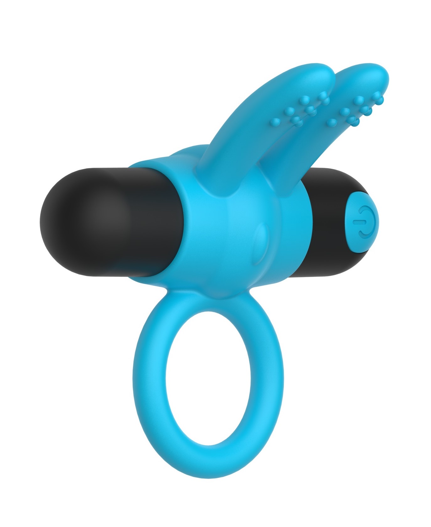 Bestseller - Inel Penis Sapphire, 10 Moduri Vibratii, Silicon, USB, Albastru, Mokko Toys, Simply Fun, Erotic24.ro