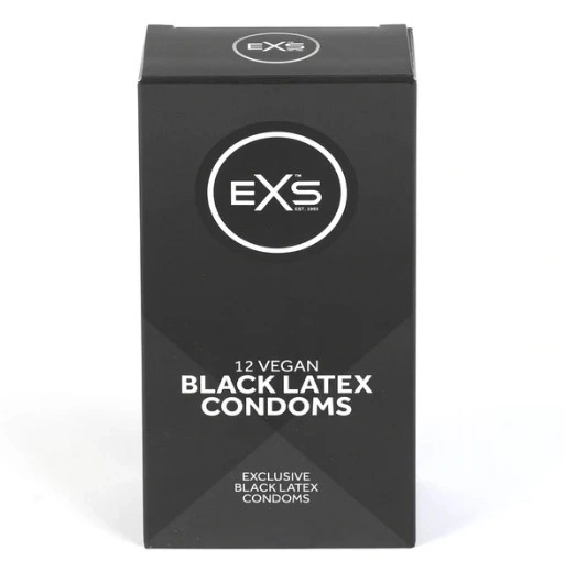 Prezervative, Set 12 Prezervative Black Condoms, Latex, Erotic24.ro