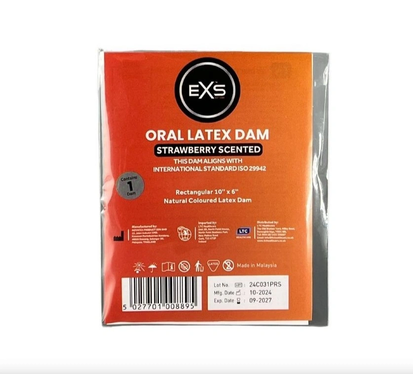 Igiena Intima, Protectie Sex Oral din Latex, Aroma Capsuni, Erotic24.ro