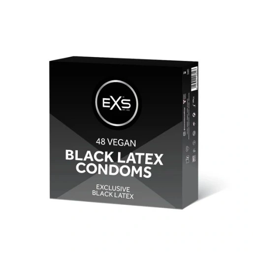 Prezervative, Set 48 Prezervative Black Condoms, Latex, Erotic24.ro