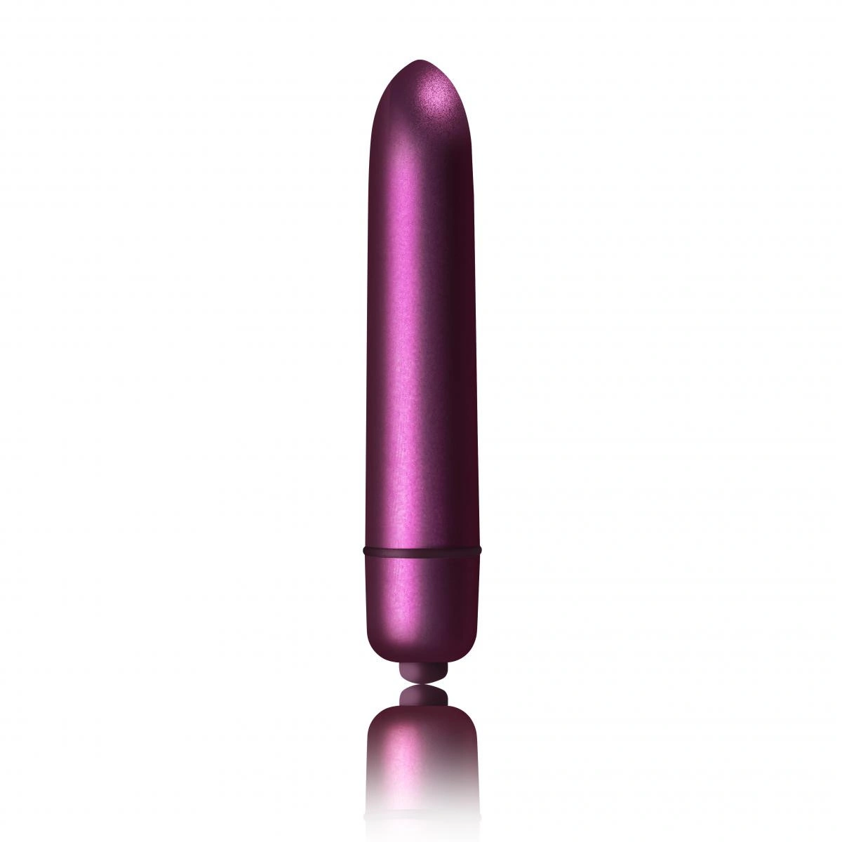 Mini Vibrator - Glont Vibrator Climaximum Jolie, 10 Moduri Vibratii, ABS, Burgundy, 8.8 cm, Erotic24.ro