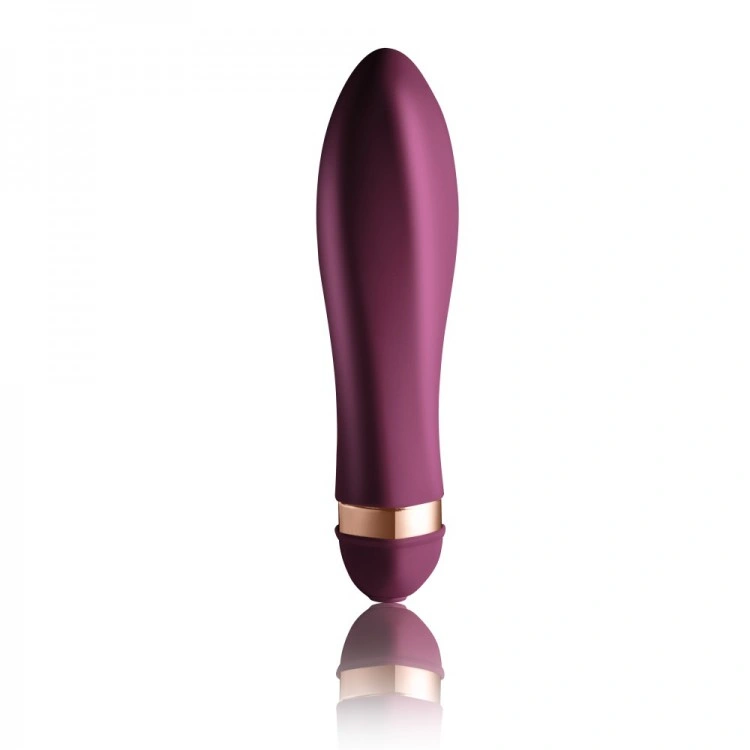 Vibratoare Clasice - Vibrator Climaximum Ardor, 10 Moduri Vibratii, Silicon, Burgundy, 13.5 cm, Erotic24.ro