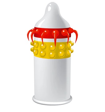 Prezervative - 1 Prezervativ Latex Lucky Dude Medium Material, Erotic24.ro