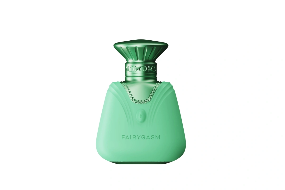 Vibratoare Clitoris - Vibrator Perfumgasm Bliss FairyGasm, 9 Moduri Licking, Silicon, USB, Verde, Erotic24.ro