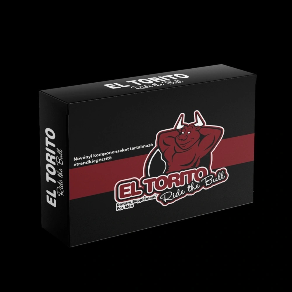 Stimulente Sexuale Barbati - 6 Capsule EL Torito pentru Erectie si Performanta Sexuala, Erotic24.ro