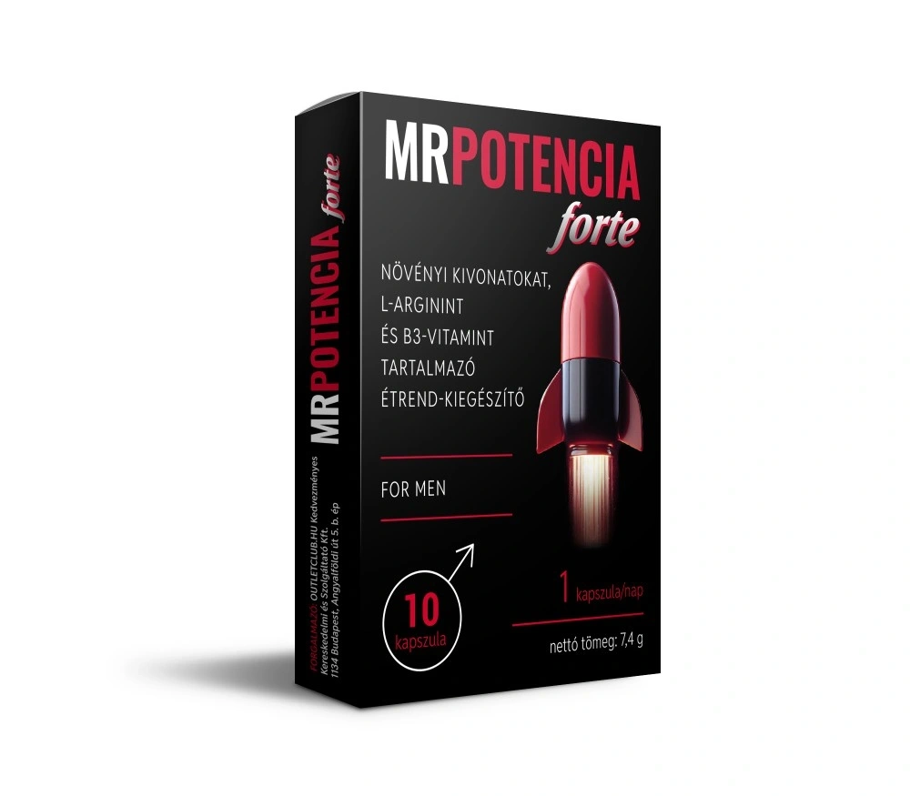 Stimulente Sexuale Barbati - 10 Capsule pentru Erectie Mr.Potencia, Erotic24.ro