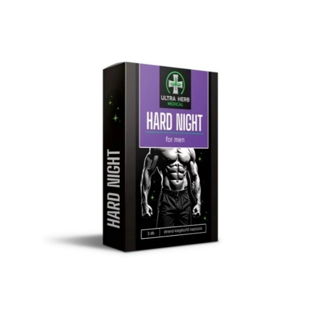 Esentiale - 6 Capsule Hard Night pentru Erectie, Potenta, Libidi Crescut, Erotic24.ro