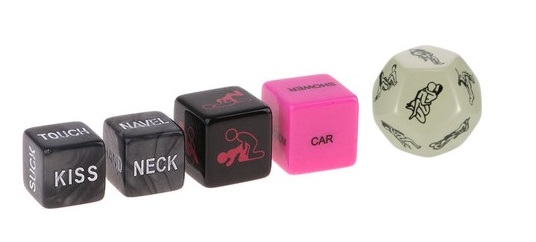 Jocuri Erotice - Set 5 Zaruri Jocuri Erotice Guilty Toys, Erotic24.ro