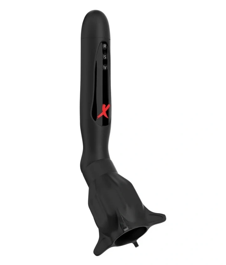 Promotii - Masturbator Vibrating Roto-Sucker, 7 Moduri Vibratii si Suctiune, Silicon, Negru, Erotic24.ro