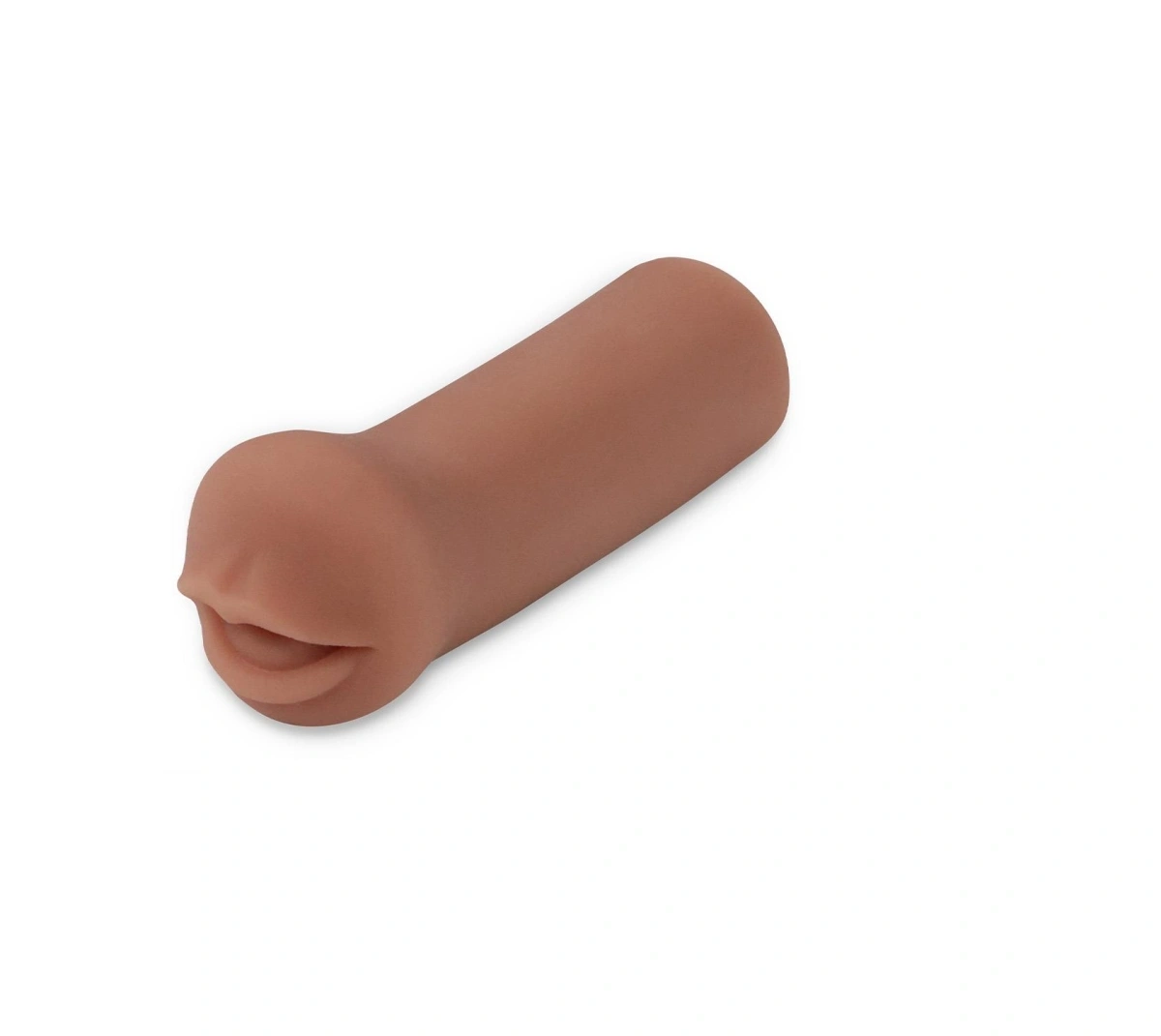 Masturbatoare - Masturbator Coed Cocksucker, Fanta Flesh, Maro, 12.5 cm, Erotic24.ro