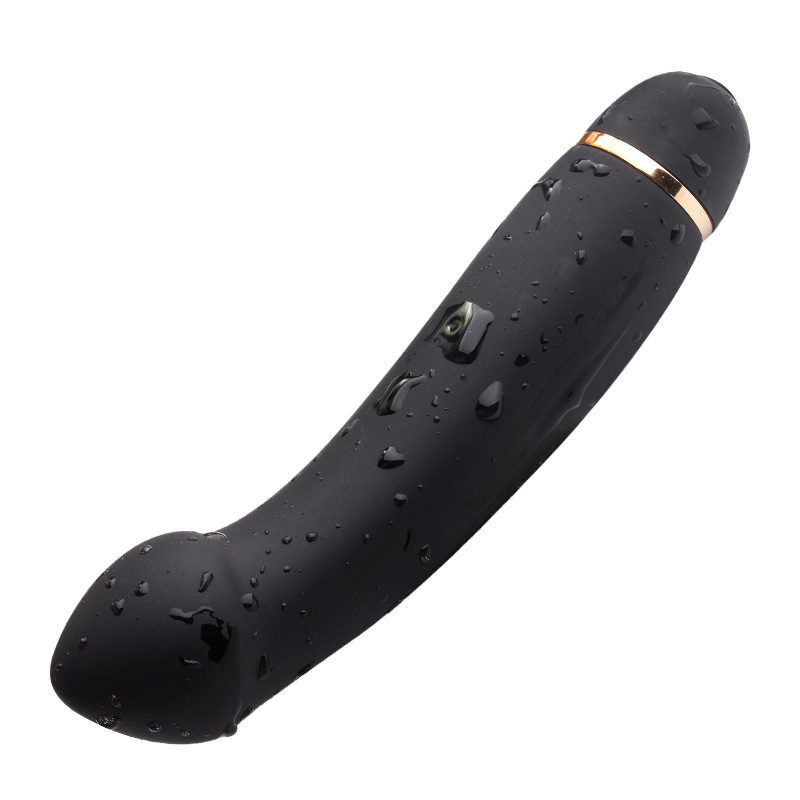 Vibratoare Clasice - Vibrator Ness, 20 Moduri Vibratii, Silicon, Negru, 17 cm, Guilty Toys, Erotic24.ro
