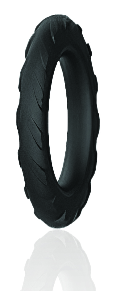 Inele Penis - Inel Penis Tyre, Silicon Lichid, Negru, Guilty Toys, Mighty Warrior, Erotic24.ro