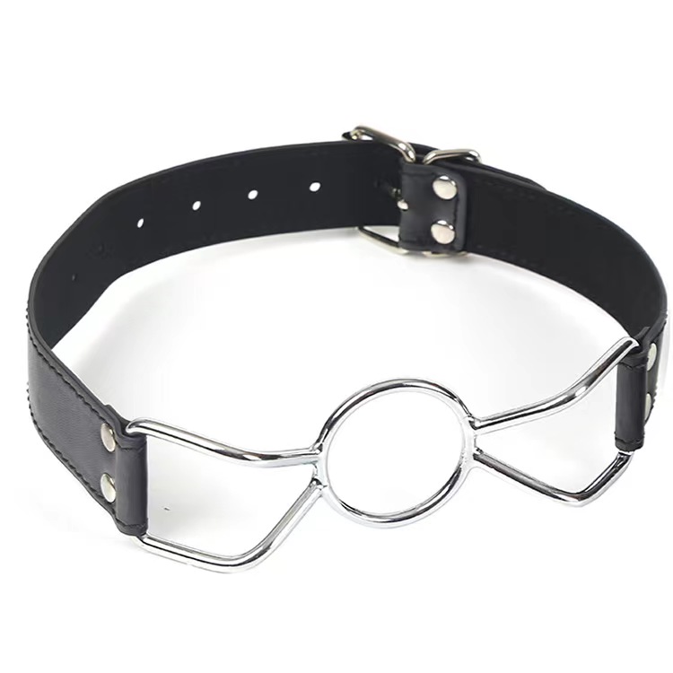 Calusuri - Calus Open Mouth Spider Gag, Negru, Passion Labs, Sensations, Erotic24.ro