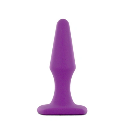 Dop Anal - Dop Anal Jam Buttplug, Silicon, Mov, 10.5 cm, Passion Labs, Mystery, Erotic24.ro