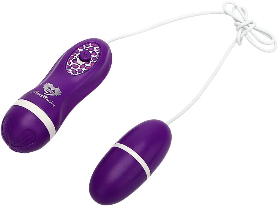 Mini Vibrator - Ou Vibrator Trouble, Vibratii Puternice, ABS, Mov, 6 cm, Erotic24.ro