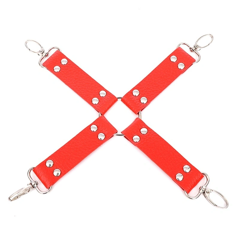 Catuse sex - Accesoriu Prindere Catuse Maini si Picioare Rosu Guilty Toys, Erotic24.ro