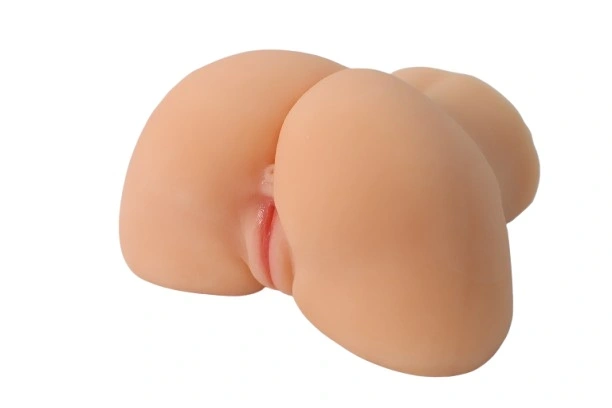 Masturbatoare - Masturbator Mega Pleasure, Vagin si Anus, TPE, Natural, 8.9 kg, Erotic24.ro