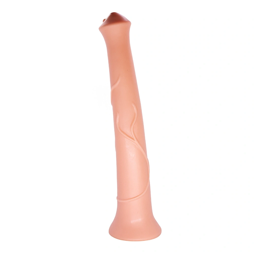 Dildo XXL - Dildo Horse Play, PVC, Natural, 42 cm, Erotic24.ro