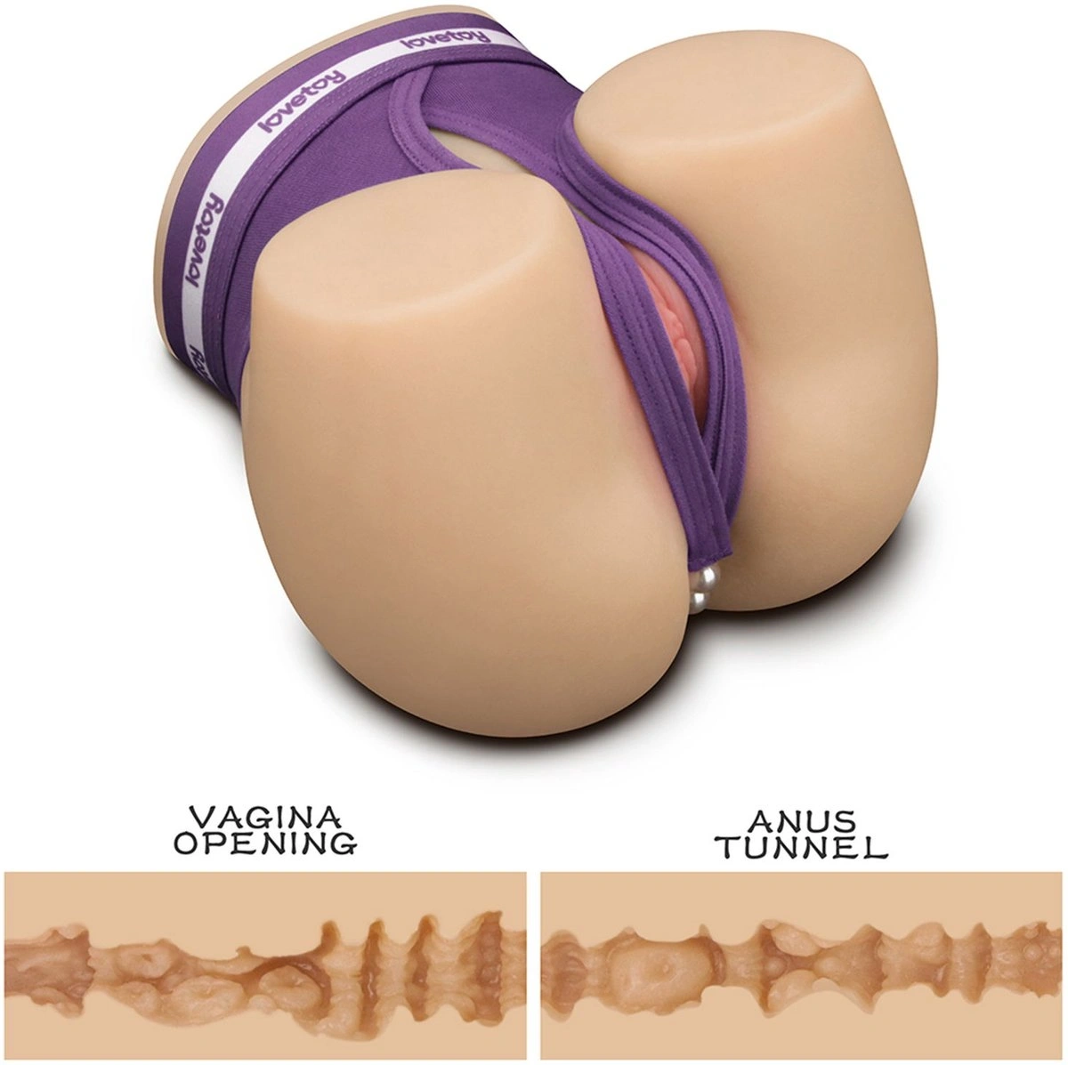 Masturbatoare - Masturbator Streetgirl's Sensation Pulse, Natural, 2.14 kg, Erotic24.ro