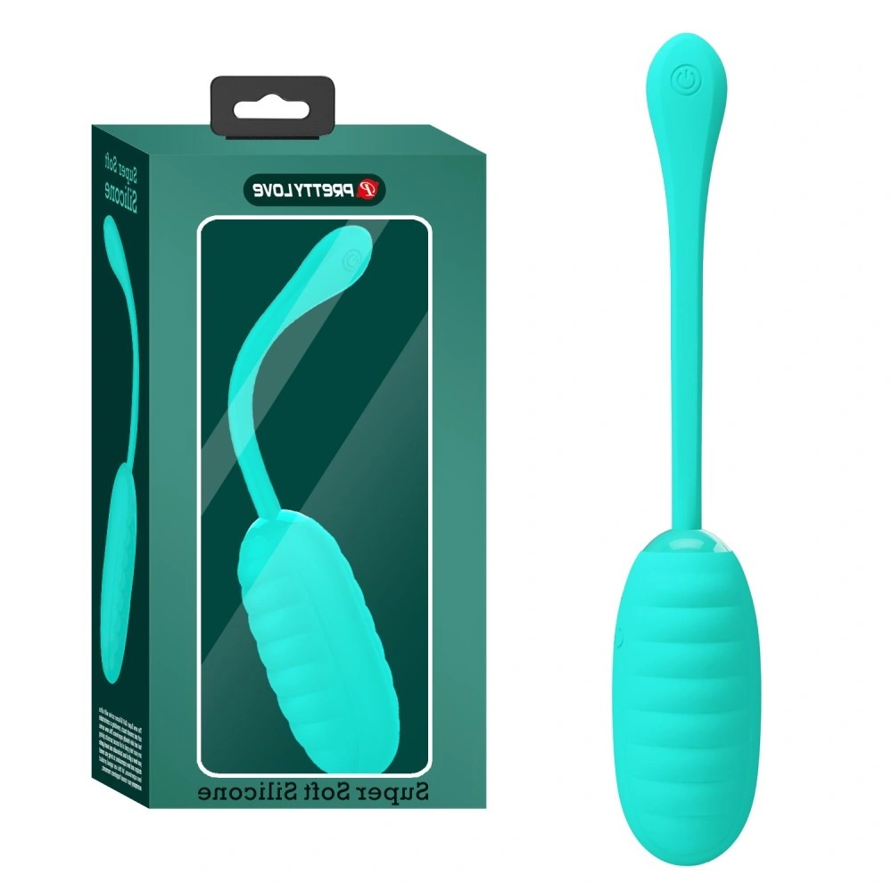 Oua Vibratoare - Ou Vibrator Kirk, 12 Moduri Vibratii, Silicon, USB, Turcoaz, Erotic24.ro