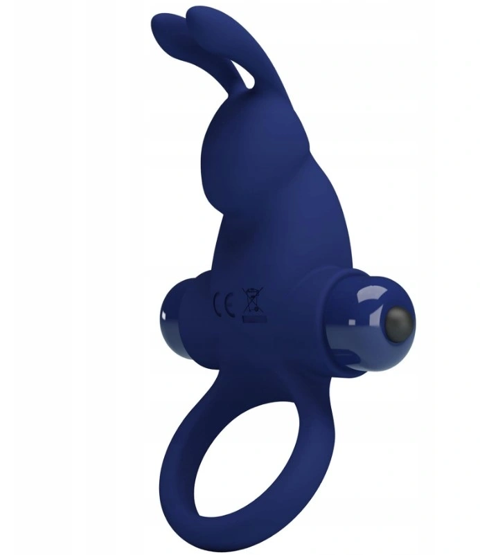 Inele Penis - Inel de Penis Jiro, 10 Moduri Vibratii, Silicon, Albastru, Erotic24.ro