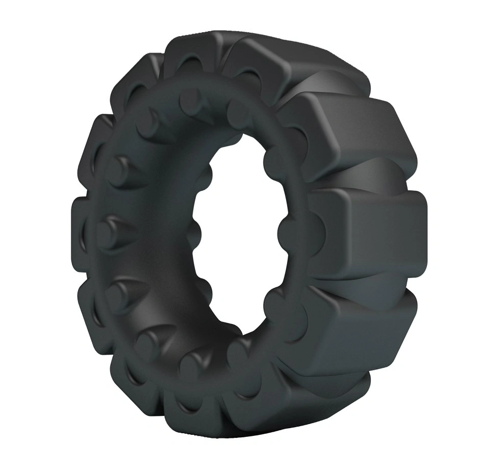 Jucarii Sexuale Barbati - Inel de Penis Laiden, Silicon Super Soft, Negru, Erotic24.ro