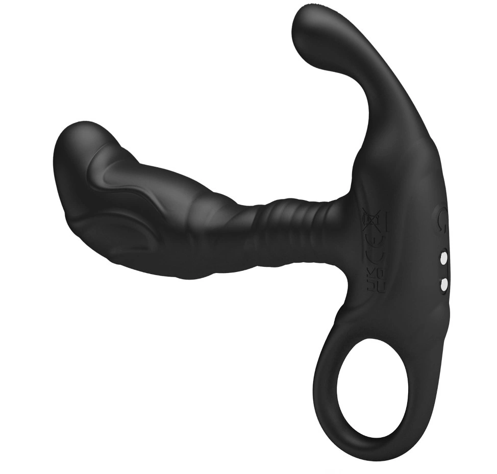 Jucarii Anale - Stimulator Anal Andrew, Control Bluetooth, Aplicatie Mobila, Silicon, Negru, 11.5 cm, Erotic24.ro
